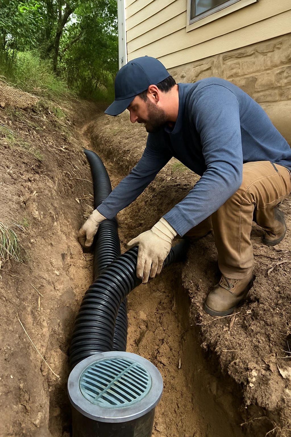 Hillside Drainage & Erosion Control